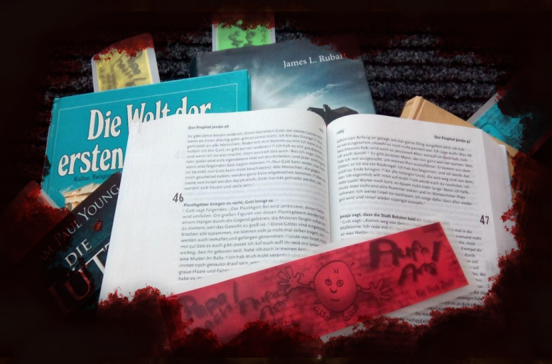 Bildlink zur Vorschau Lesezeichen - dein Bedarf ist sicher auch riesig?! Lesezeichen Bedarf