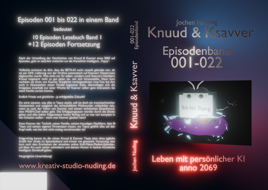 Gesamtcover Entwurf neuer Episodenband 001-022 von Knuud & Ksavver