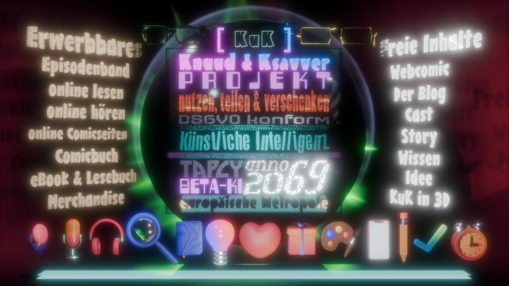 Knuud & Ksavver [ KuK ] Projekt online nutzen teilen verschenken auf Steady Logobild