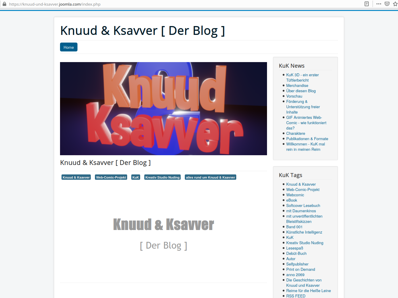 Snapshot Der Blog Knuud & Ksavver