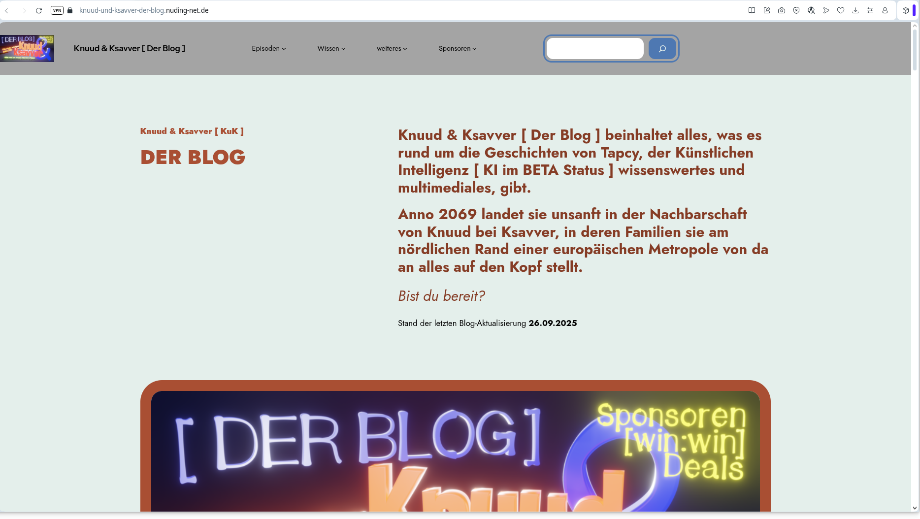 Knuud & Ksavver [ Der BLog ] neues Logo Bild