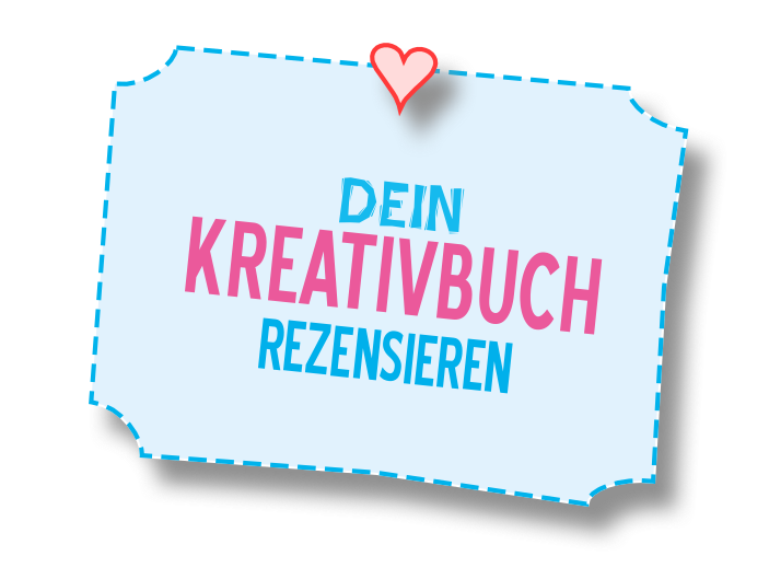 Dein Kreativbuch rezensieren Logo Bild